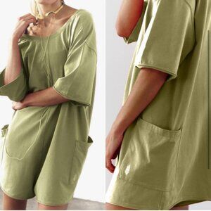 FP Movement by Free People Hot Shot Onesie Shorts Romper